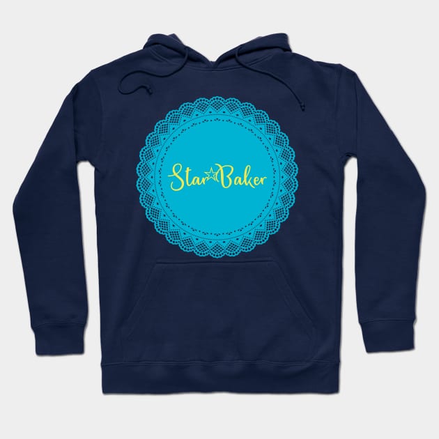 star baker blue Hoodie by shimodesign